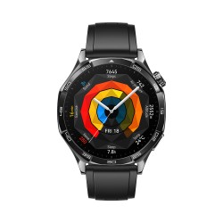 Montre Connectée Huawei Watch GT 5 46mm - Black Fluoroelastomer Strap
