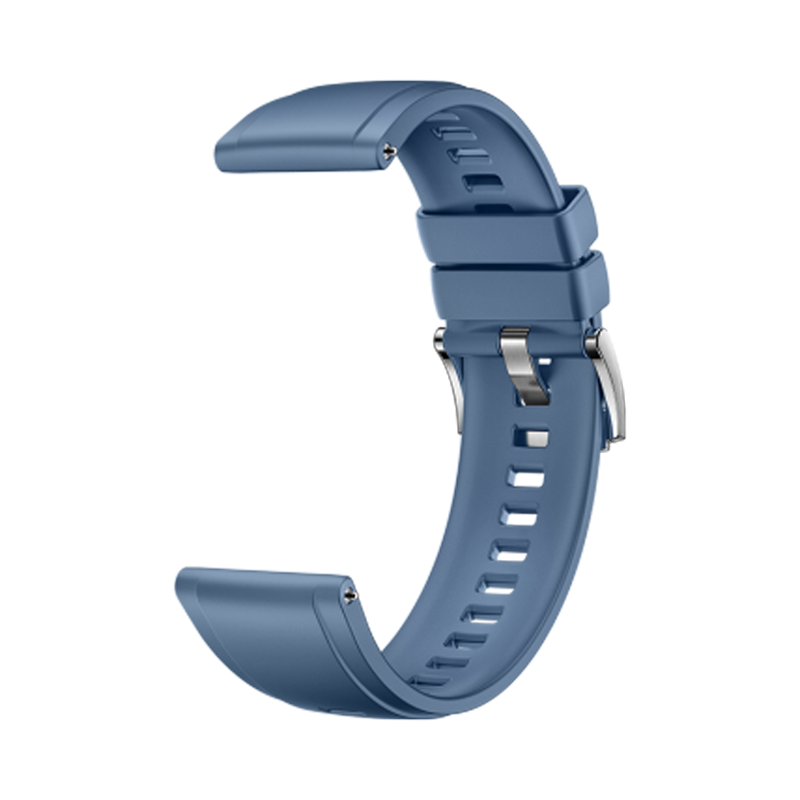 Bracelet silicone Huawei Watch GT3 GT4 GT5 Bleu