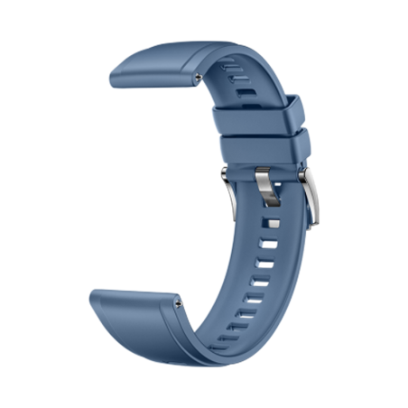 Bracelet silicone Huawei Watch GT3 GT4 GT5 Bleu