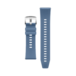 Bracelet silicone Huawei Watch GT3 GT4 GT5 Bleu