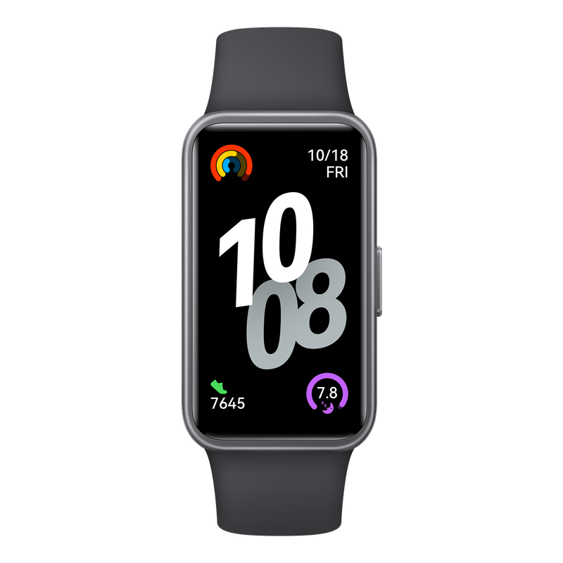 Bracelet De Rechange Pour Huawei Band 8 Et Band 9 - TPU Souple - Design Coloré Bleu/blanc - Installation Facile - 6