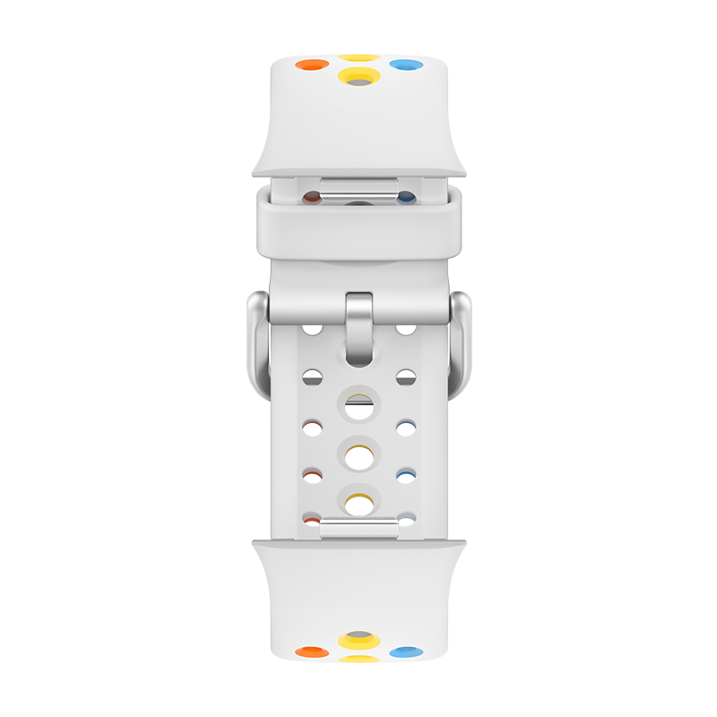 Bracelet Huawei watch fit 3 silicone Blanc Vibrant