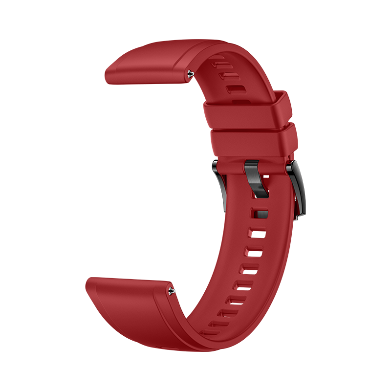 Bracelet silicone Huawei Watch GT3 GT4 GT5 Rouge