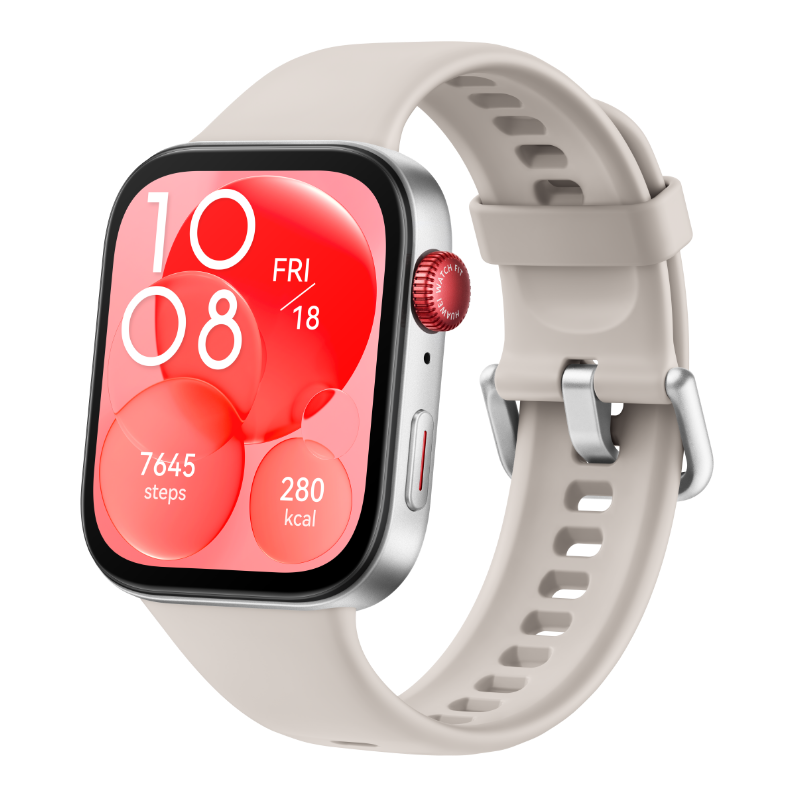 Montre Connectee HUAWEI Watch Fit 3 blanc Huawei Tunisie