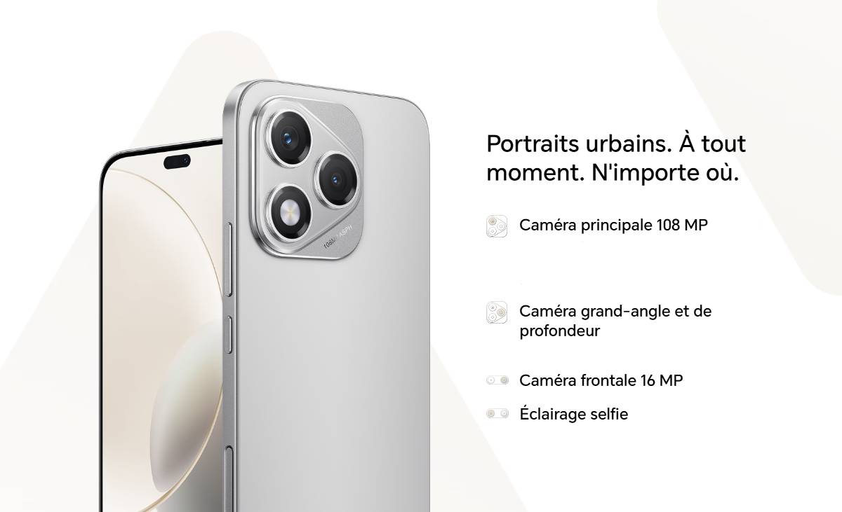 Honor 400 Lite fiche technique
