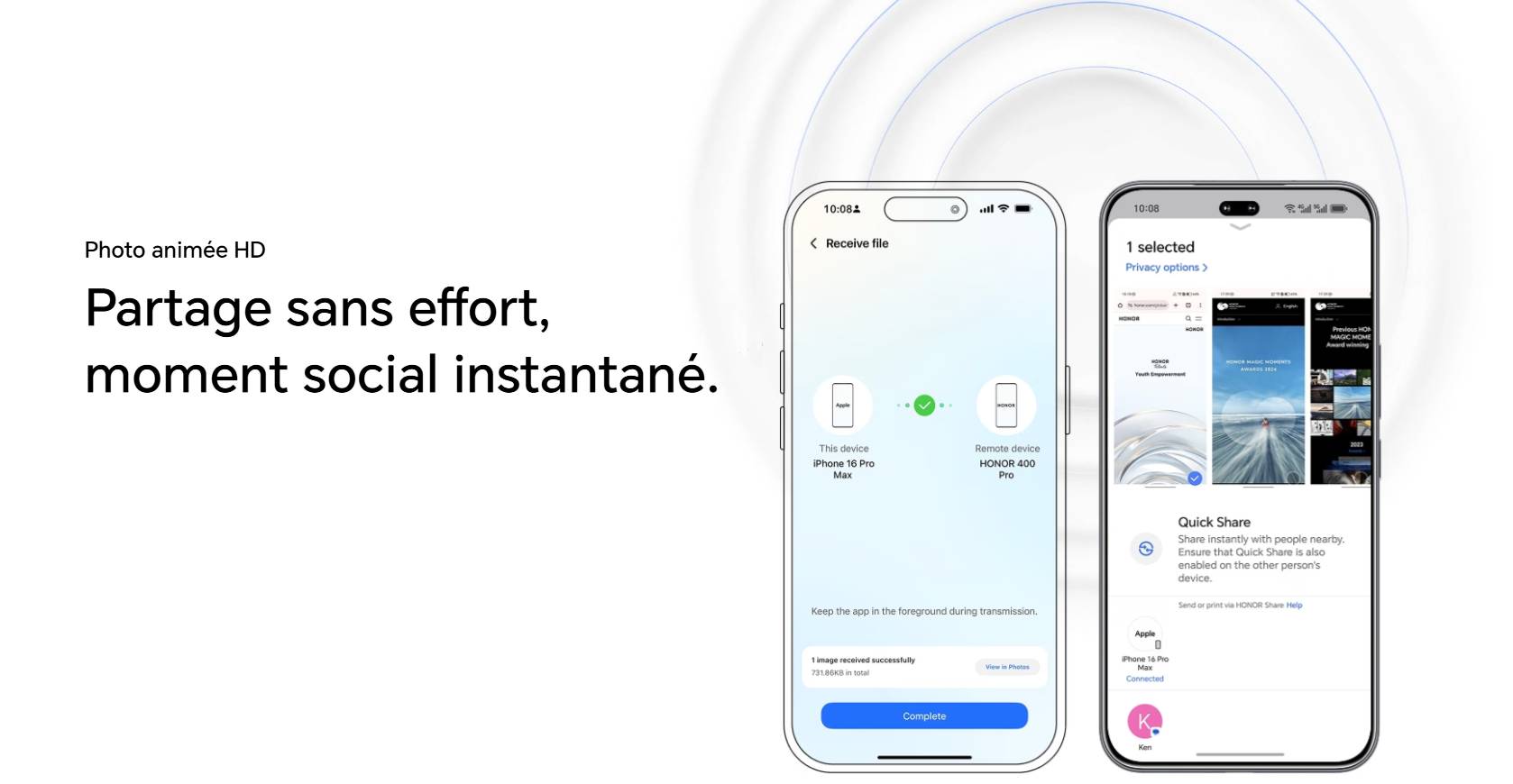 Honor 400 Pro fiche technique