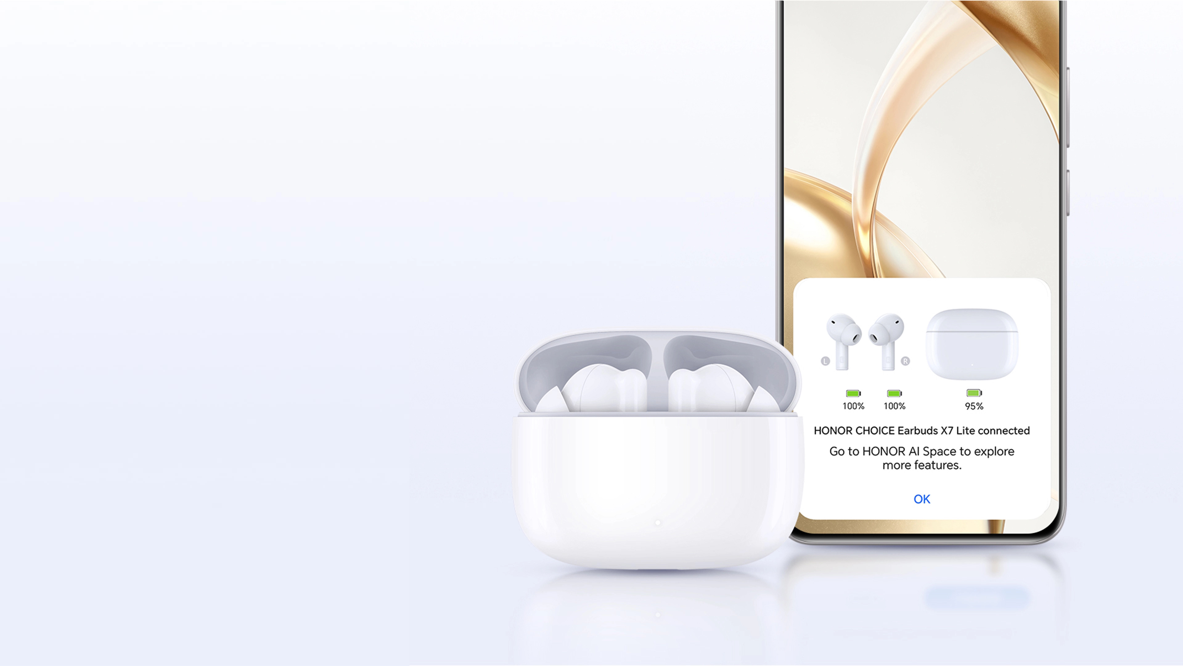 Écouteurs sans fil Honor Choice Earbuds X7 Lite prix tunisie