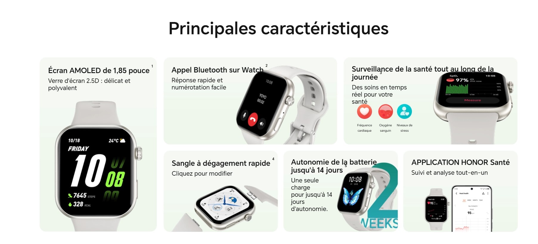 Honor Choice InfoWear Watch 2i prix tunisie