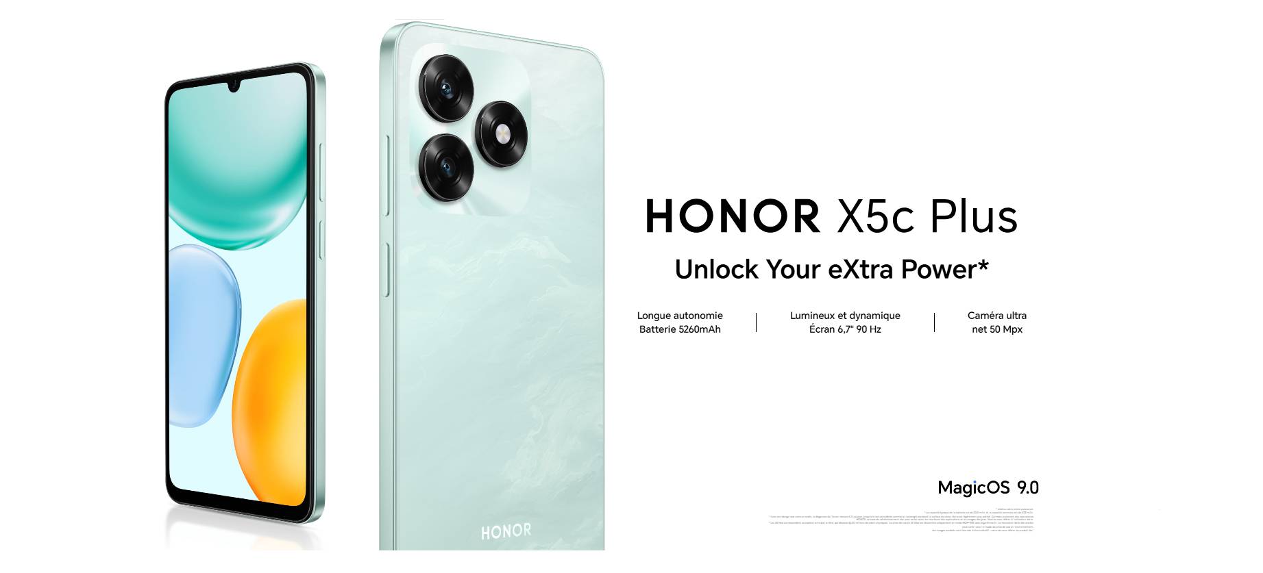 Honor X5c Plus Fiche technique
