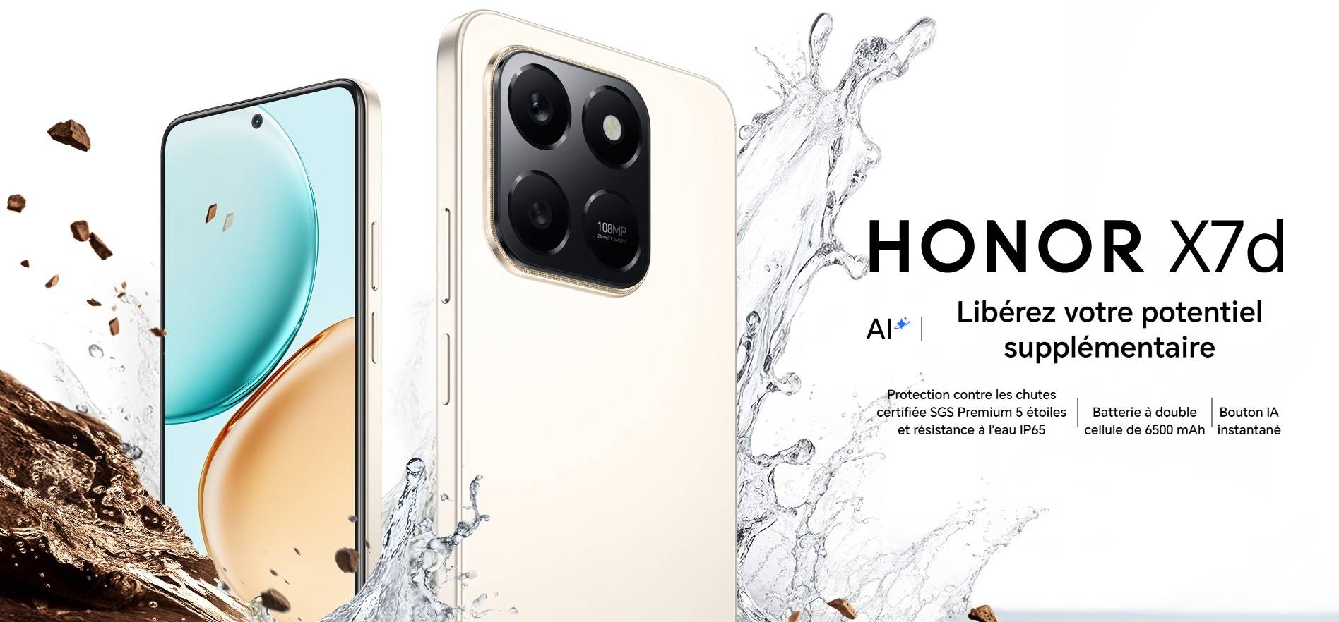 Honor X7d 4G fiche technique