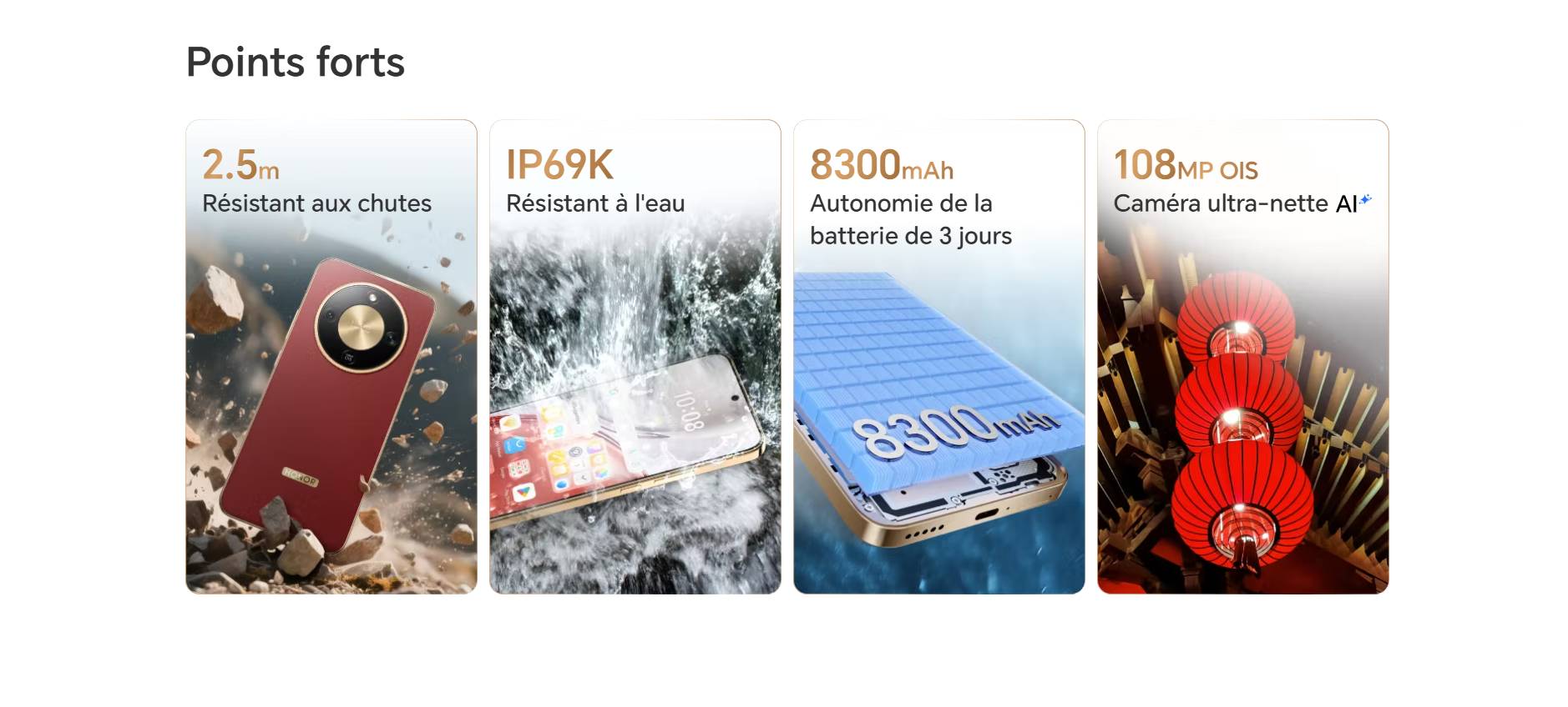 Honor X9d prix Tunisie