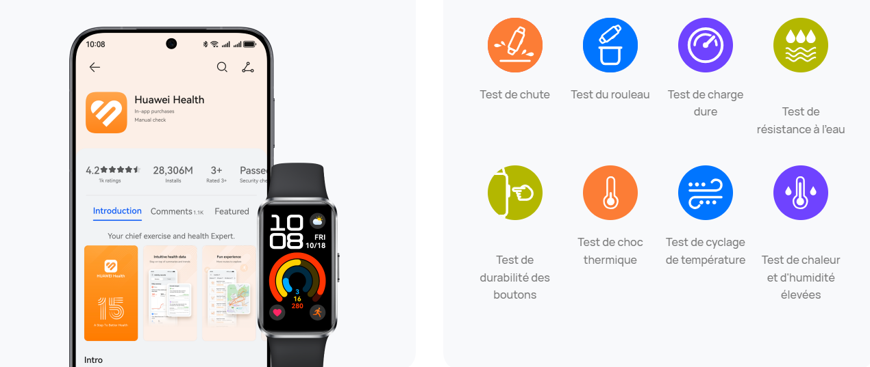 Bracelet connecté Huawei Band 10