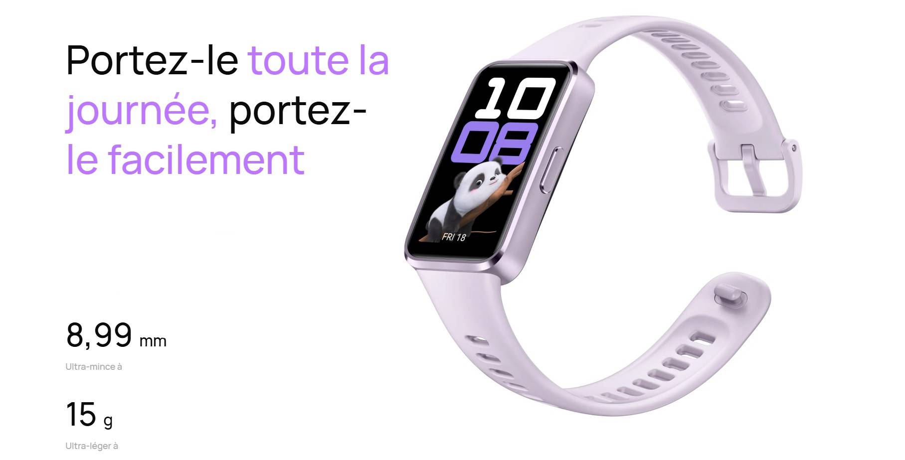 Bracelet connecté Huawei Band 10