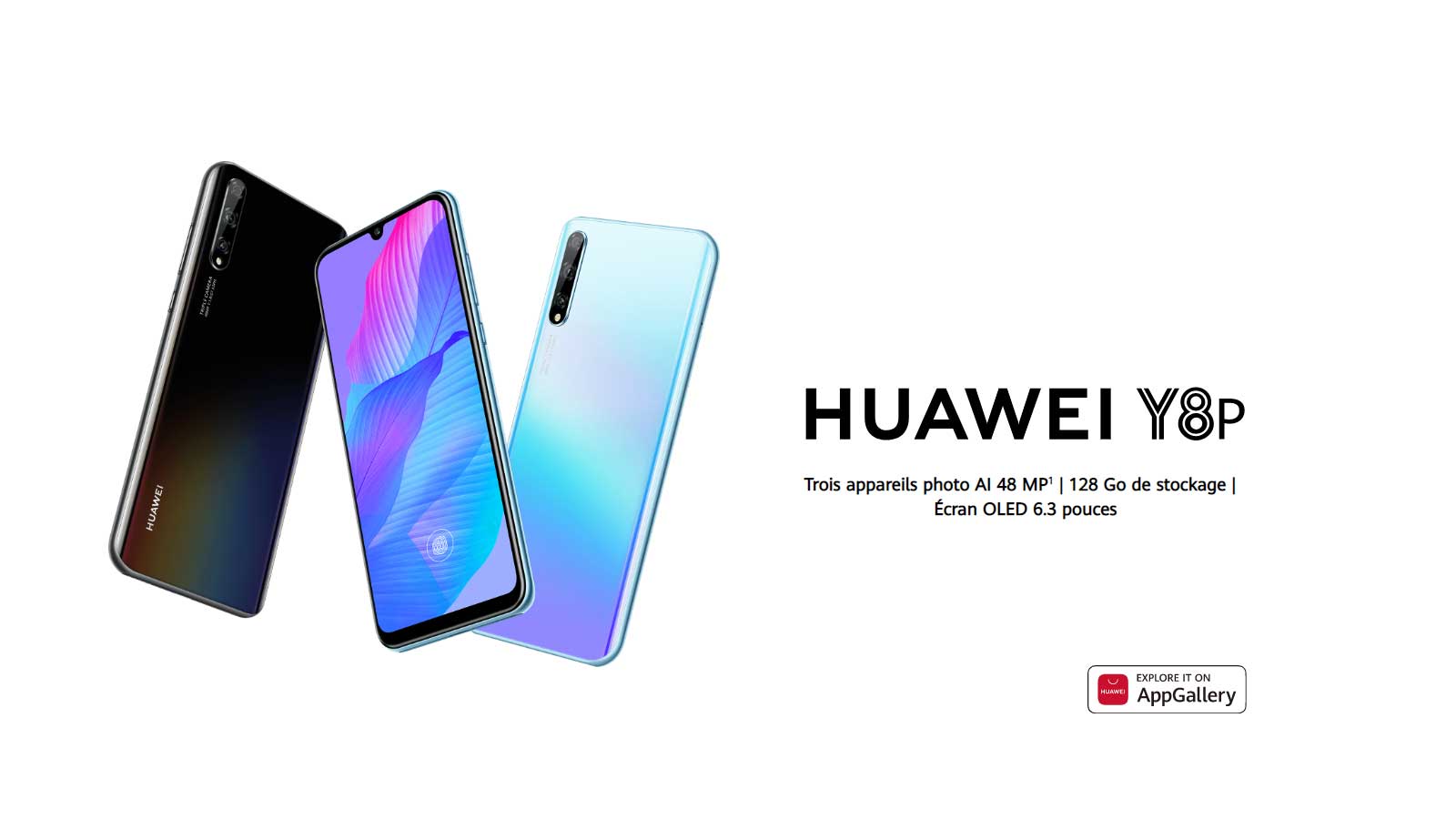 Huawei Y8p fiche technique